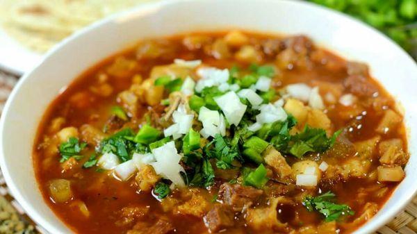 We have menudo on fridays and saturdays !