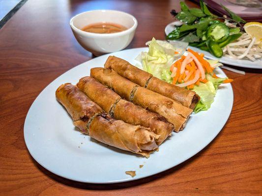 Vietnamese egg rolls $12