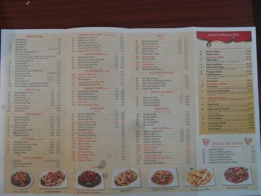 Inside Menu...