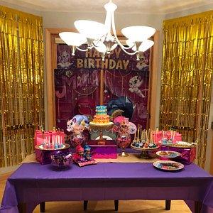 Shimmer and Shine sweet table