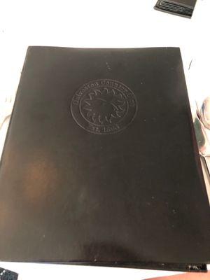 Picture of the menu