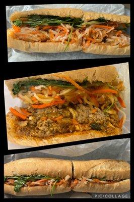 Meatball banh mi sandwich! Really tasty . Sauce makes the sandwich so tasty. Vegetable were marinated well!