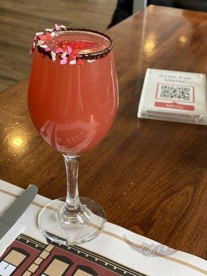 Chocolate Strawberry Mimosa