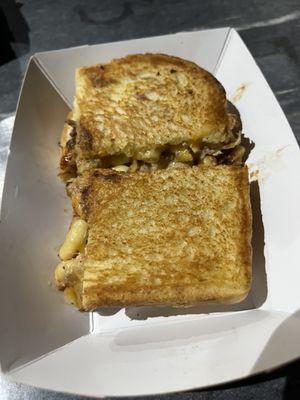 Gangsta Grilled Cheese ($15) side of chips not pictured