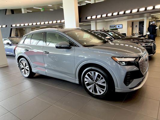 Got another Audi in May - 2023 Audi Q4 e-tron