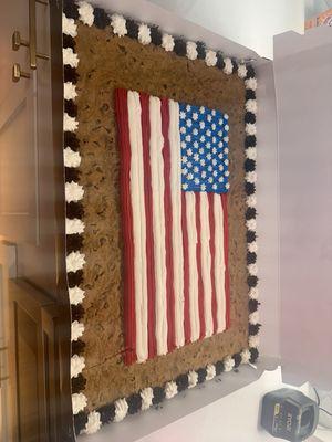 4th of July cookie cake!