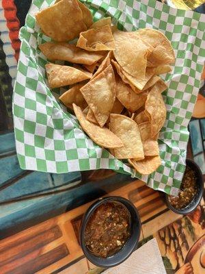 Home Made Chips and Salsa