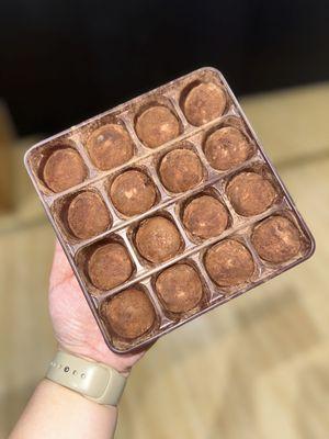 Chocolate mochi