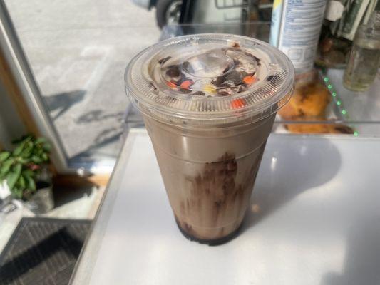 Reese's iced coffee