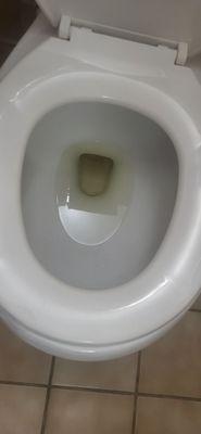 Pee in toilet