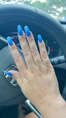 My nails done by Jenny at Lee Nails & Spa