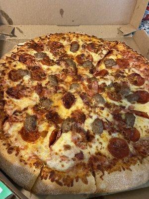 All Meat Pizza