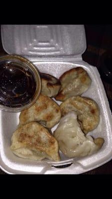 Dumplings to go. Very Delicious and one of the best I've had.