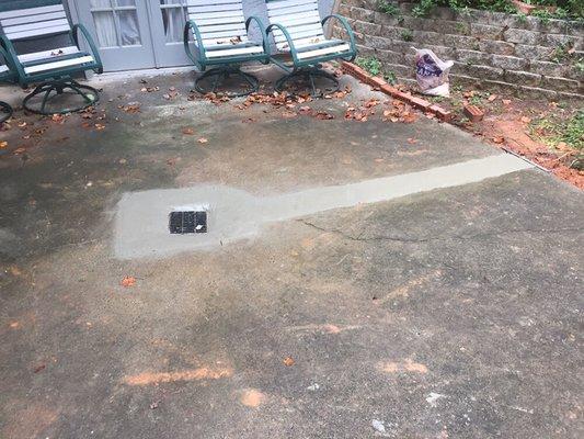 We install new drains in existing slabs and pool decks.