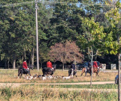 Annual Blessing of the Hounds held first weekend in October