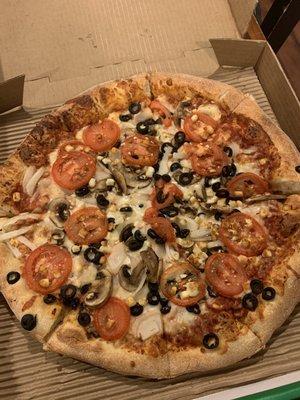 garden pizza