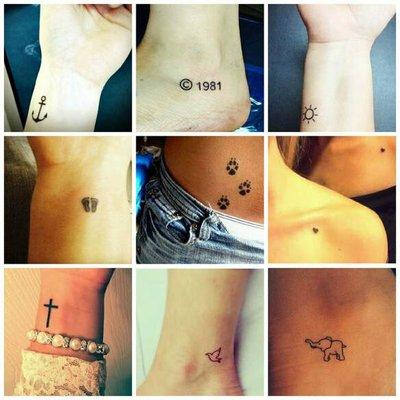 $25 Tiny Tattoos