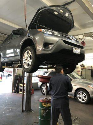 Oil Change for my Buddy