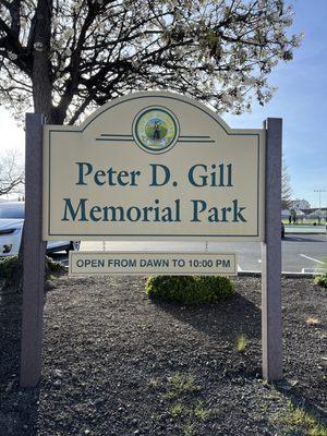 Park sign