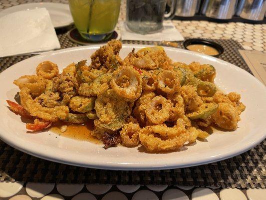 Honey Garlic Calamari