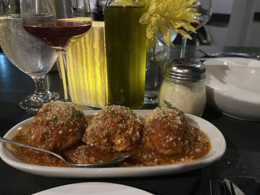 Meatballs appetizer