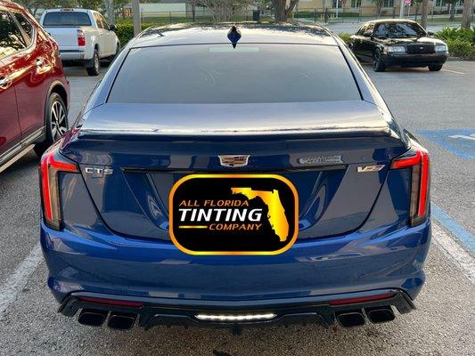 2023 Cadillac CT5 Blackwing with LLumar IRX Infrared Rejecting Ceramic Film in Jupiter, Florida