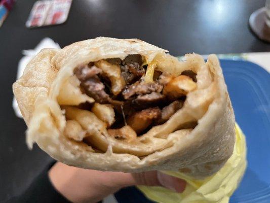 California Burrito $12+ with taxes