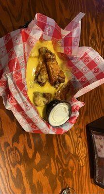 Garlic Parmesan wings