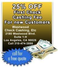 Westwood Check Cashing-Payday Advance & Auto Title Loans