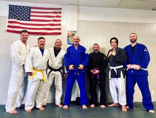 Adult Judo and Brazilian Jiujitsu