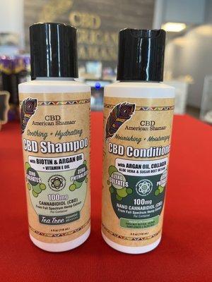 CBD Shampoo and Conditioner for scalp irritation