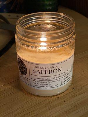 Flavia saffron candle