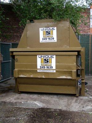 6yd front load compactor