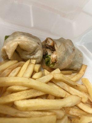 Chicken Cesar wrap