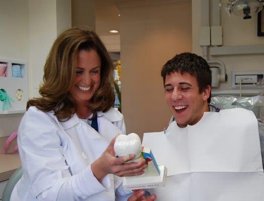 We enjoy giving patients an experience to smile about