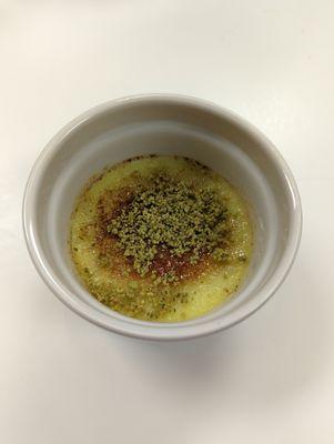 Pistachio Creme Brulee