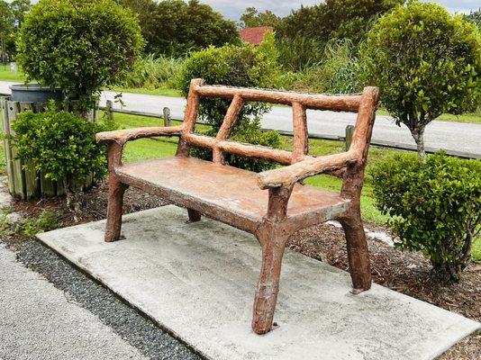 Really cool benches.