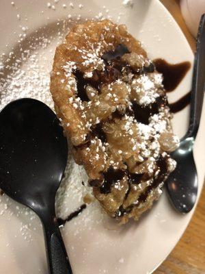 Fried Banana Cream Pie