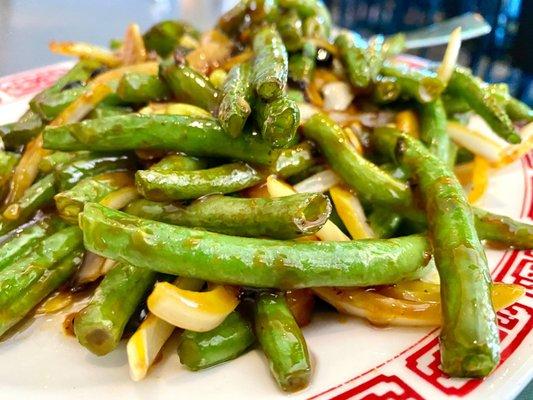 Green beans black bean sauce