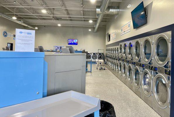 The big, spacious, fast dryers