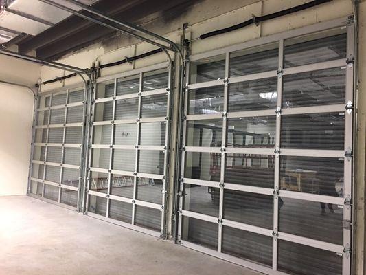 Commercial property that was in need of the vista doors to compliment their property