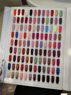 Gel selections