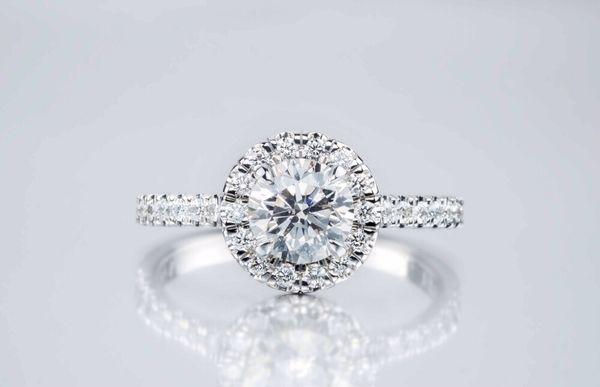 Let us help you find the perfect diamond for your engagement. Or, we can make a ring for your family heirloom stone.