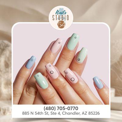 Get ready for this month's season with stylish nails! Our salon has trendy designs that are perfect for your new start.