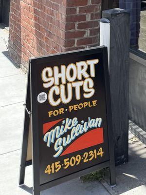 New shop - Short Cuts for People on 16 Guerrero St