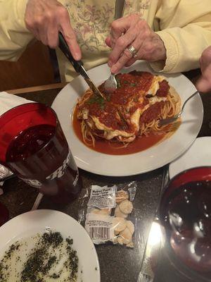 Huge Chicken Parm