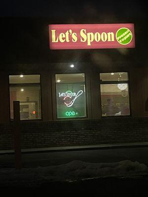 Let's Spoon Frozen Yogurt