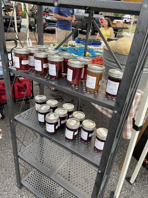 Homemade Jams and jellies