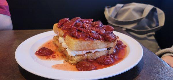 Strawberry french toast