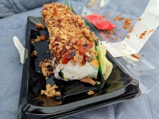 Spicy crunch roll